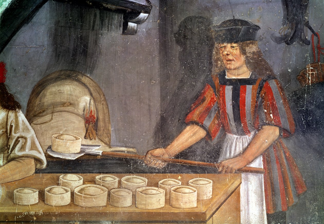 Fırıncı (fresk) by Italian School