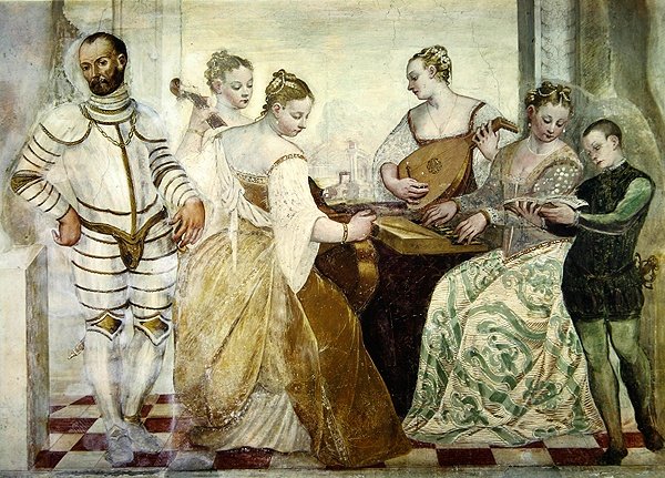 Konser, 1570 (detay) by Italian School