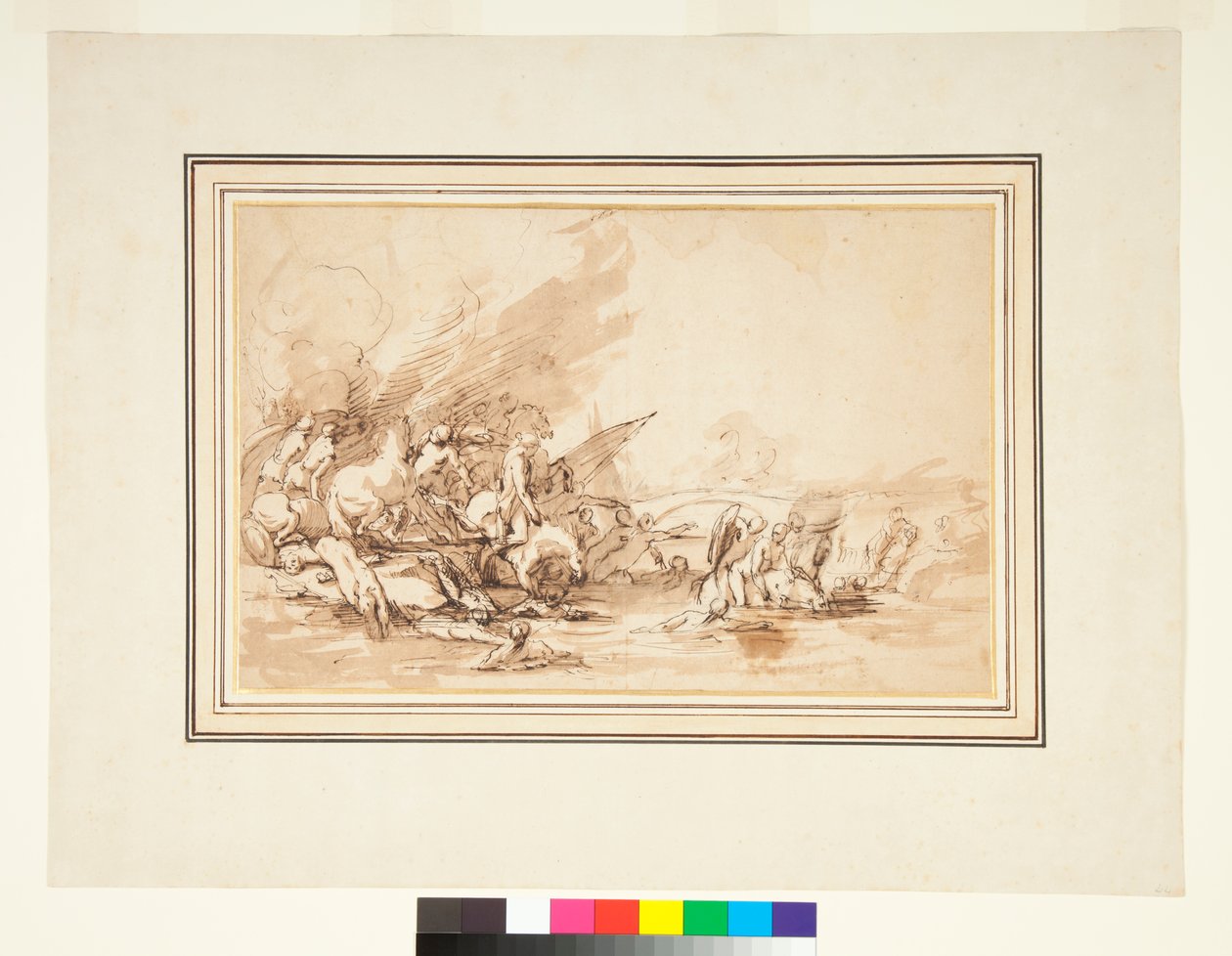 Cloelia ve Yoldaşlarının Uçuşu, 1650-1700 by Italian School