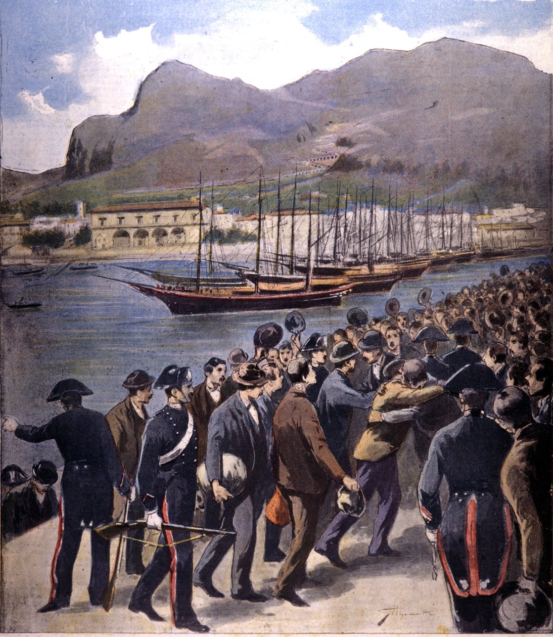 Mafya, 1895 affından sonra Carabinieri
