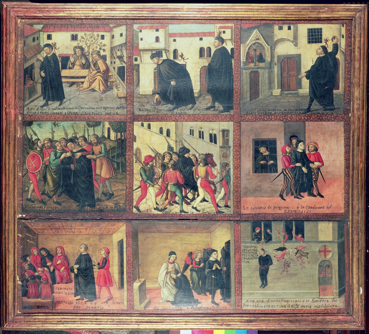 Floransalı bir soylu olan Antonio di Giuseppe Rinaldeschi
