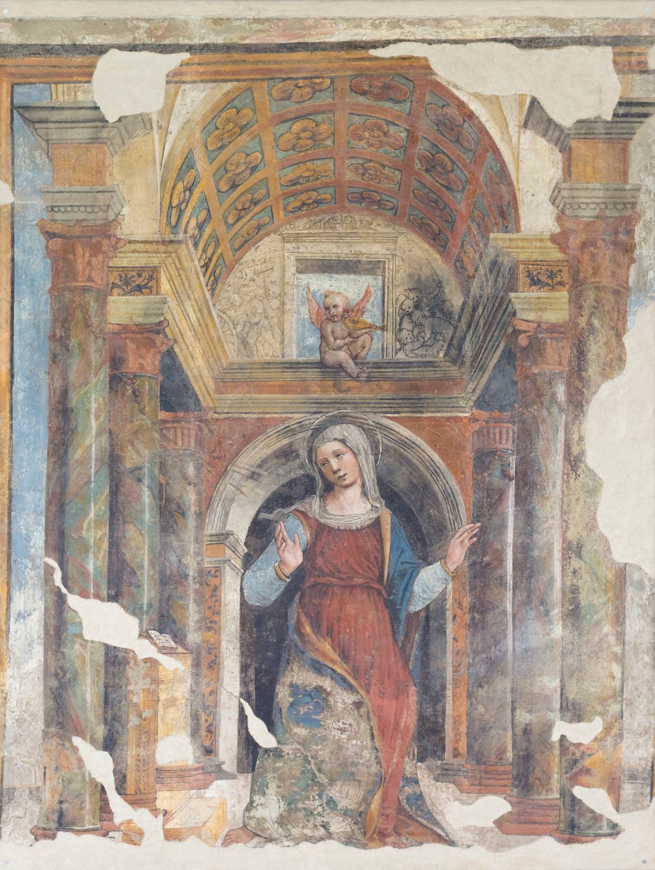 Bakire duyurdu, XVI yüzyıl (taze) by Italian School
