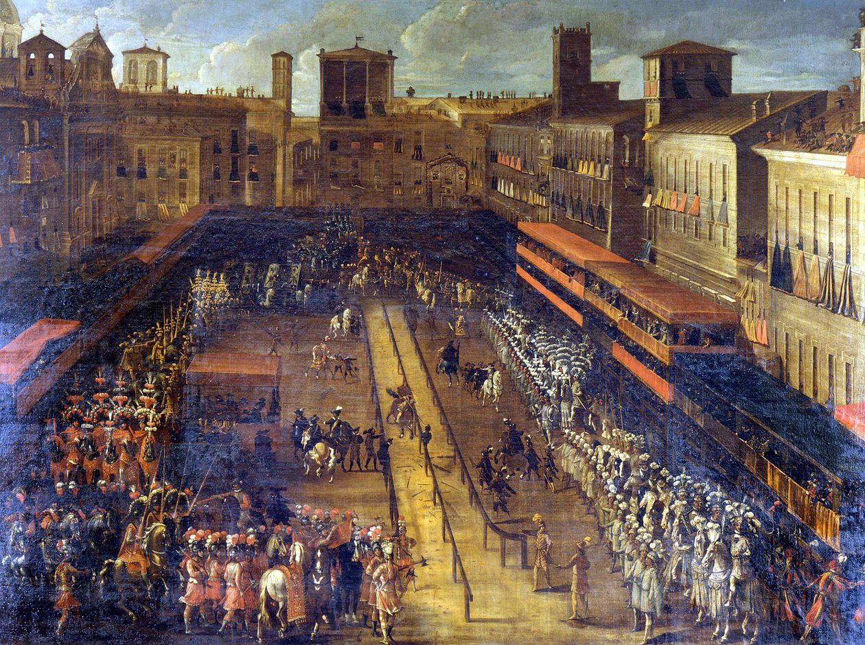 25/02/1634 tarihinde Piazza Navona