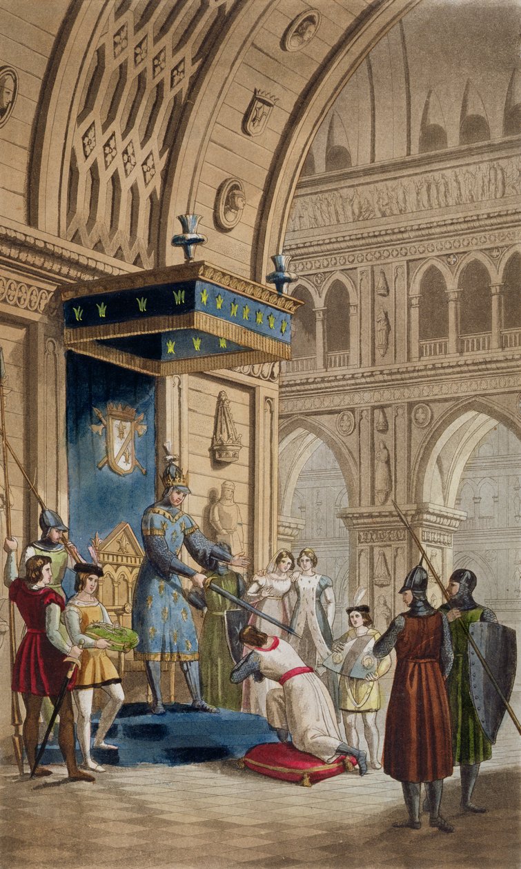 1820-30 dolaylarında yayınlanan Lancelot of the Lake