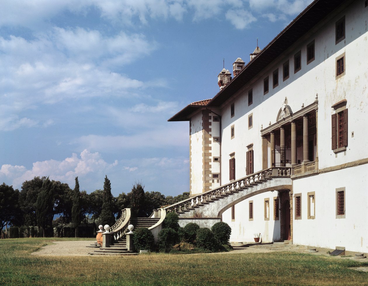 Yüz şempanzenin villası - 1596-1600 by Italian School