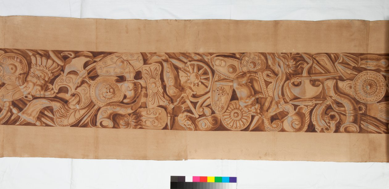 Antikadan Sonra Üç Çizim, c.1750 by Italian School