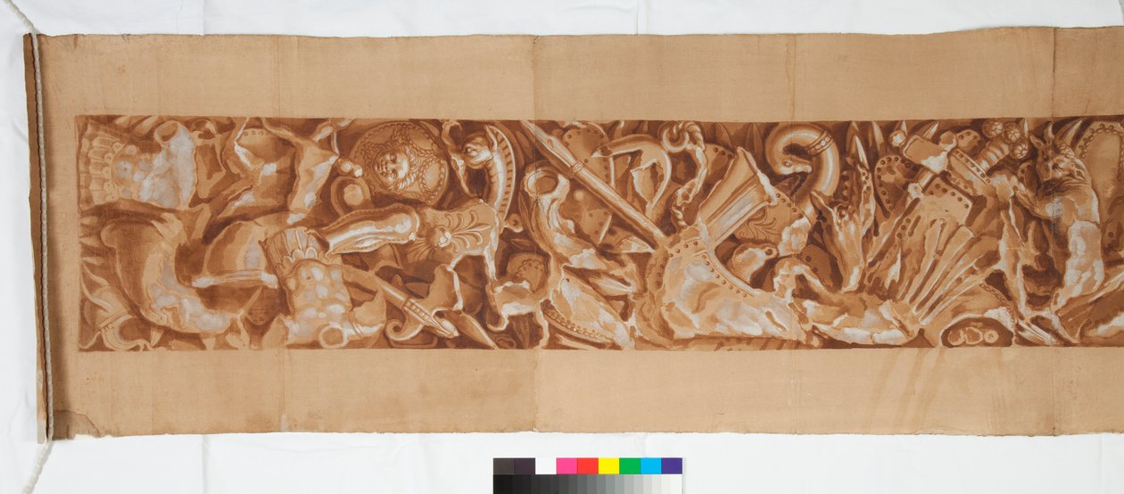 Antikadan Sonra Üç Çizim, c.1750 by Italian School