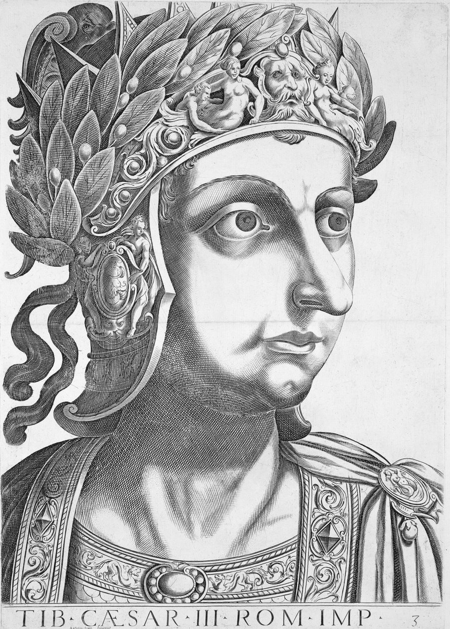 Tiberius Sezar (MÖ 42-MS 37), 1596 by Italian School