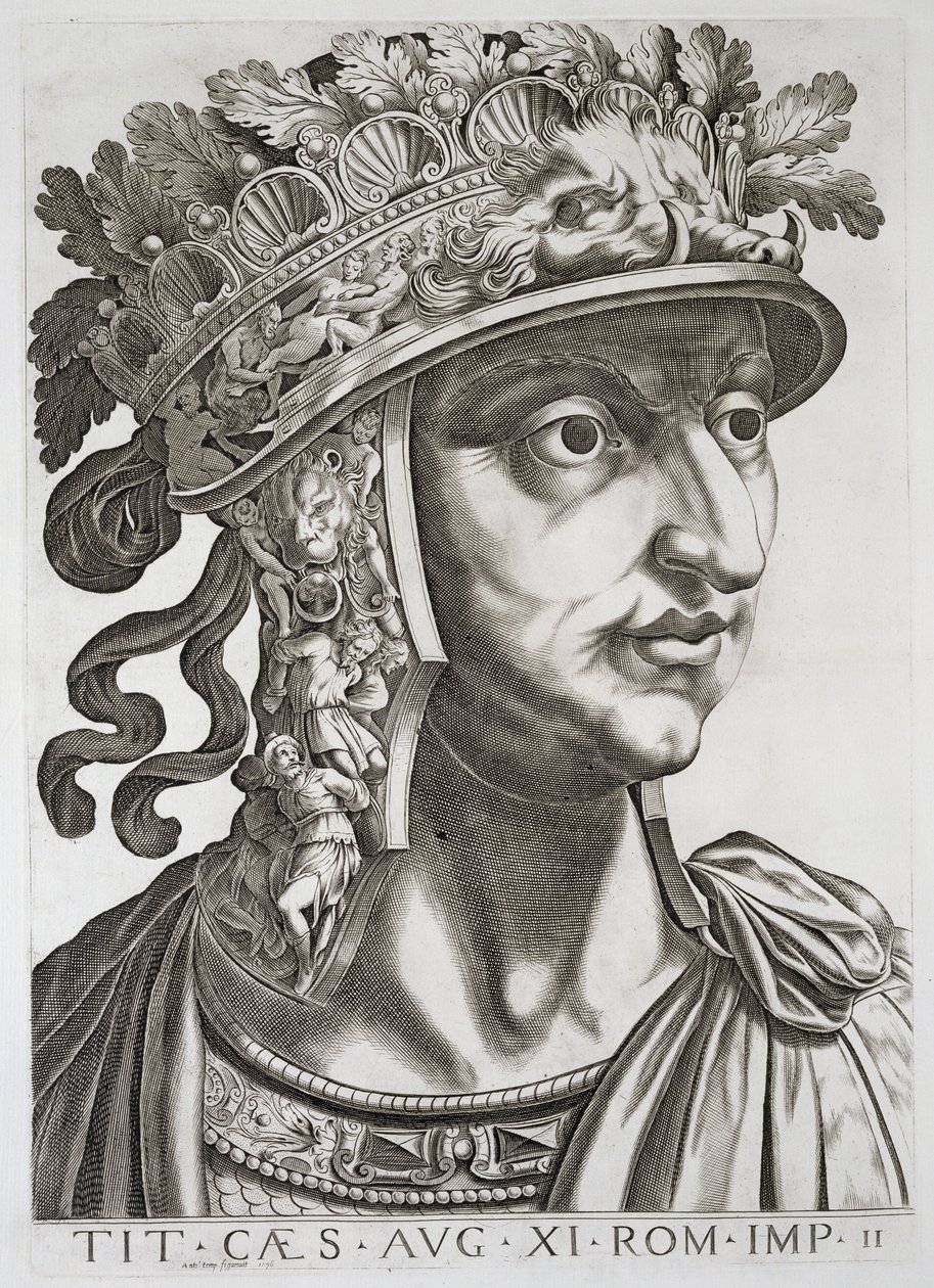 Titus Sezar (MS 39-81), 1596 by Italian School
