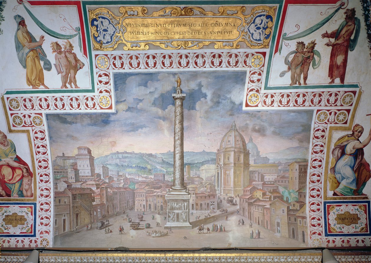 Trajan Forumu by Italian School