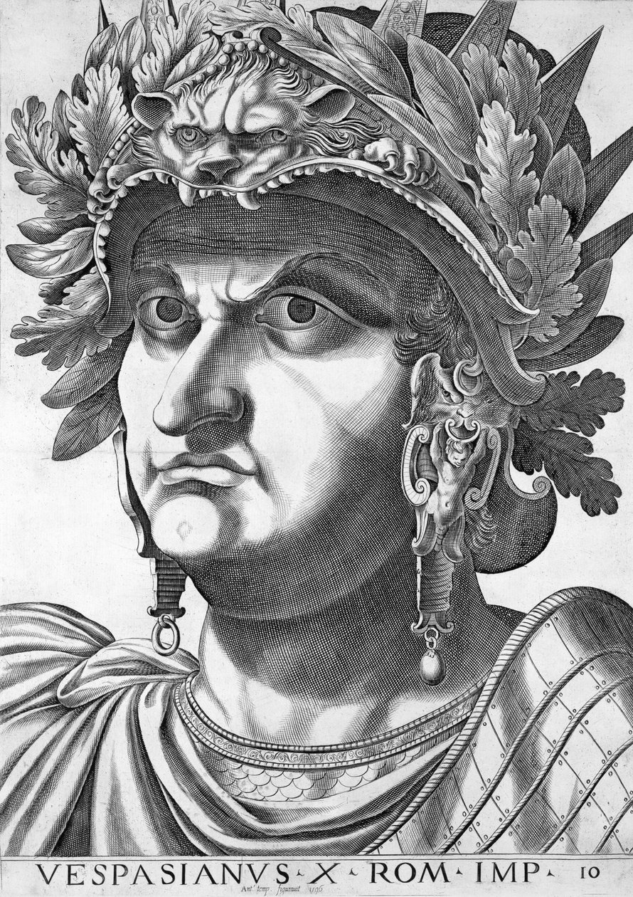 Vespasianus (9-79 AD), 1596 by Italian School