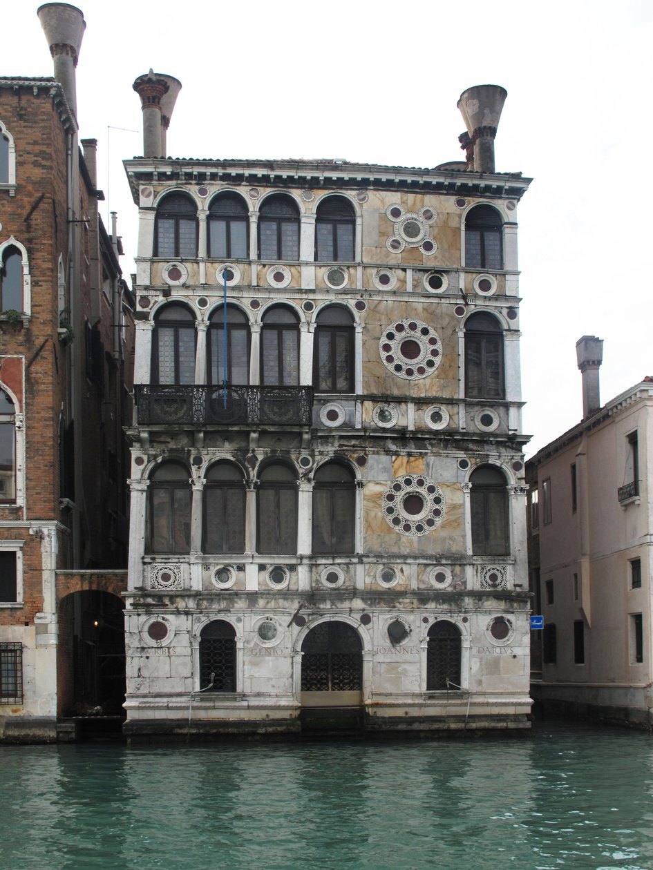 Canal Grande üzerinde Venedik