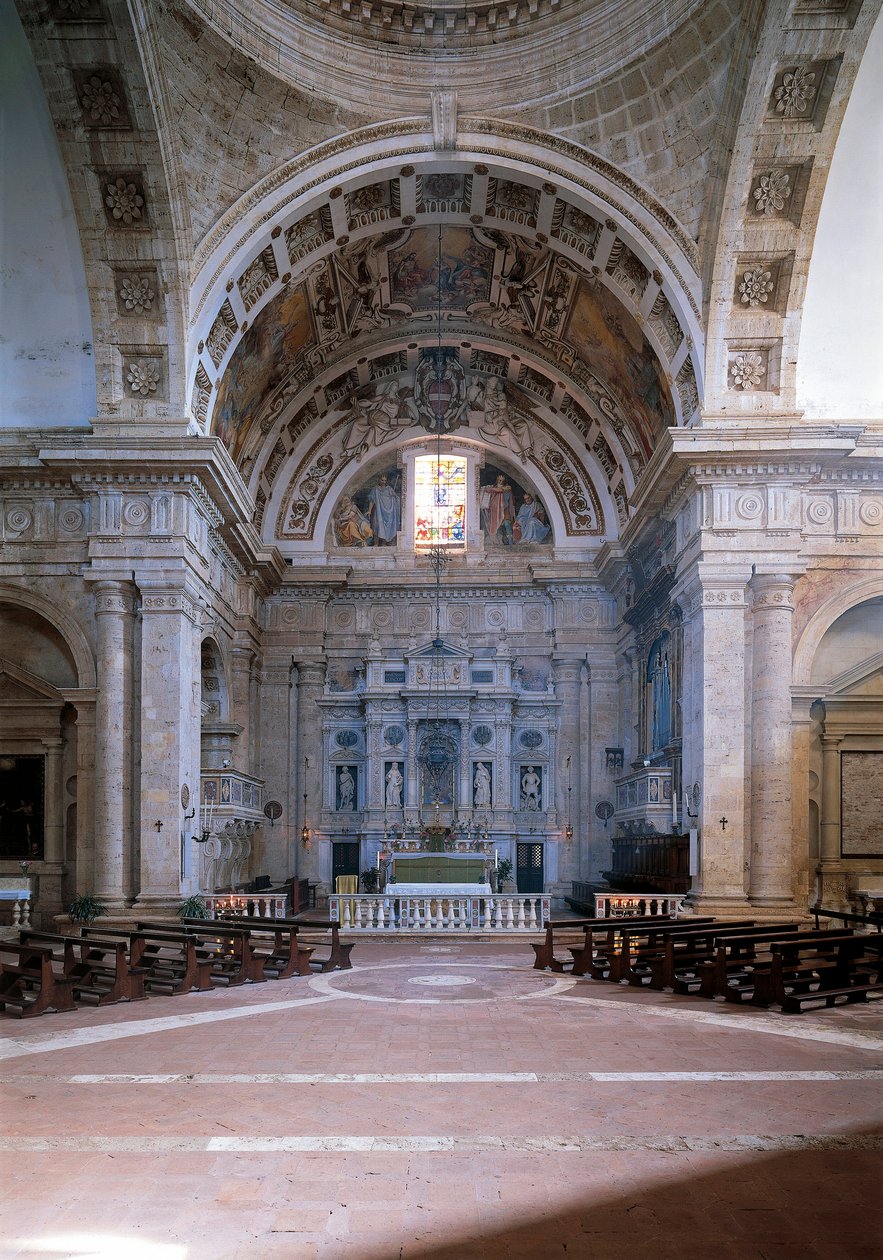 Orta nefin görünümü (fotoğraf) by Italian School