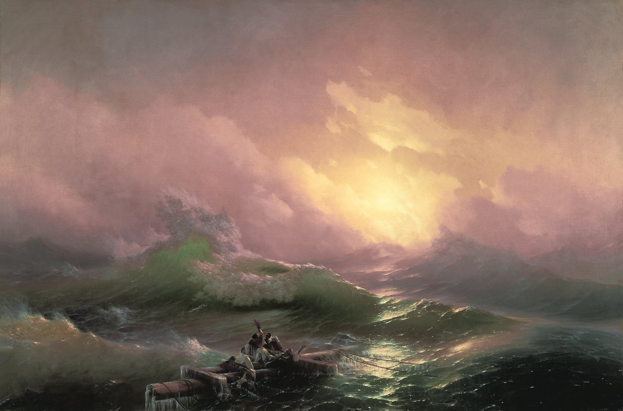 Dokuzuncu Dalga by Ivan Konstantinovich Aivazovsky