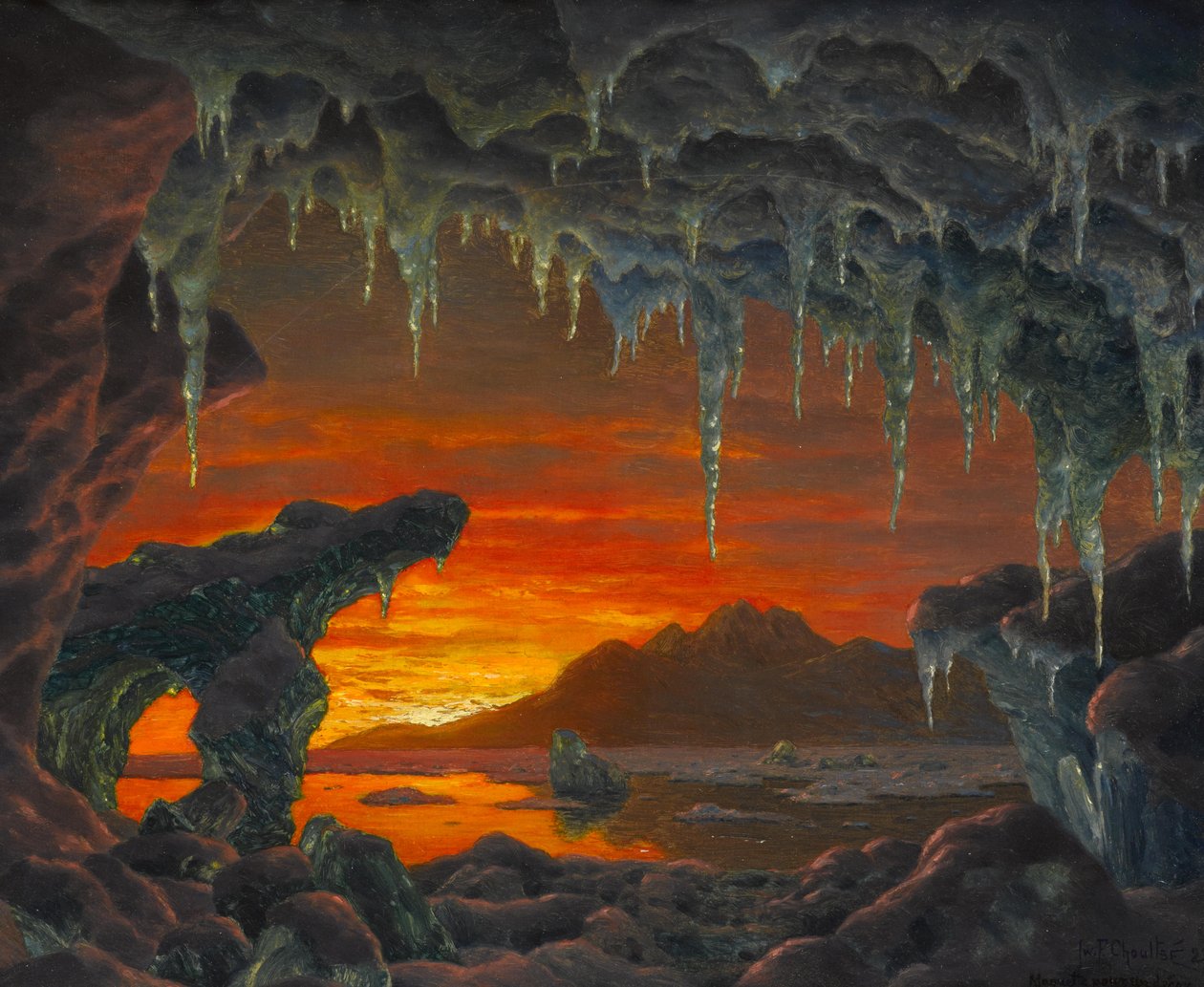 Kutup Mağarası Dekoru Modeli by Ivan Fedorovich Choultse
