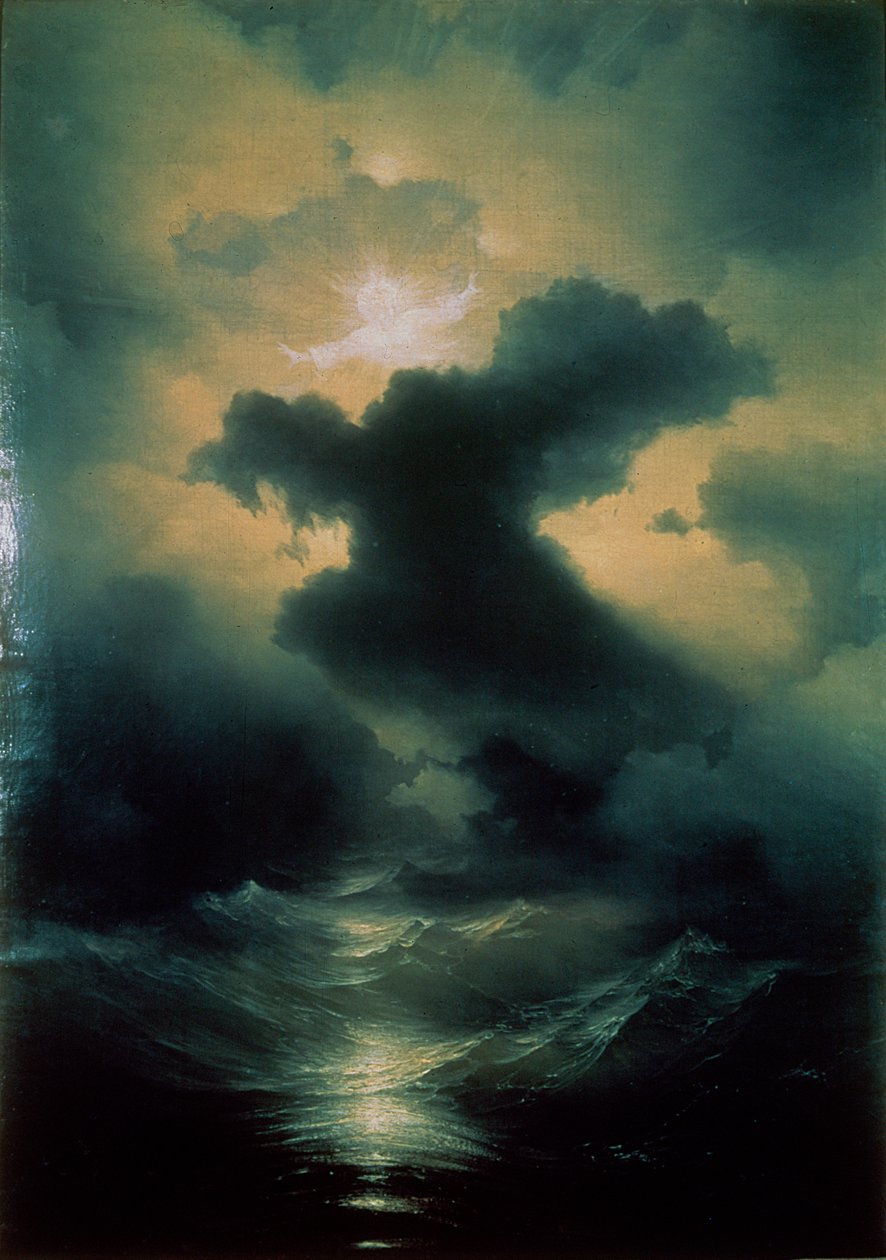 Kaos (Yaratılış), 1841 by Ivan Konstantinovich Aivazovsky