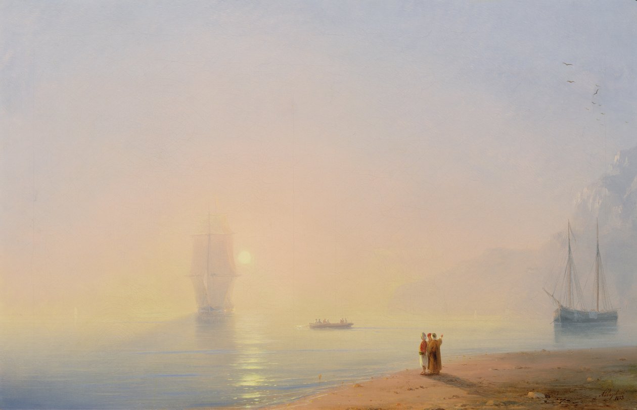 Karadeniz'e bakmak by Ivan Konstantinovich Aivazovsky