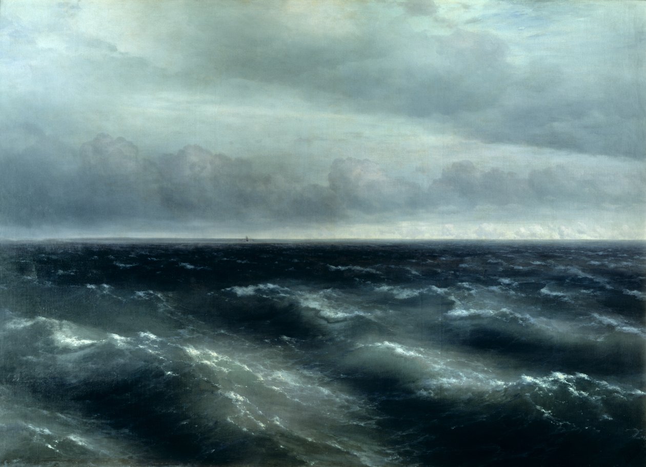 Karadeniz, 1881 by Ivan Konstantinovich Aivazovsky