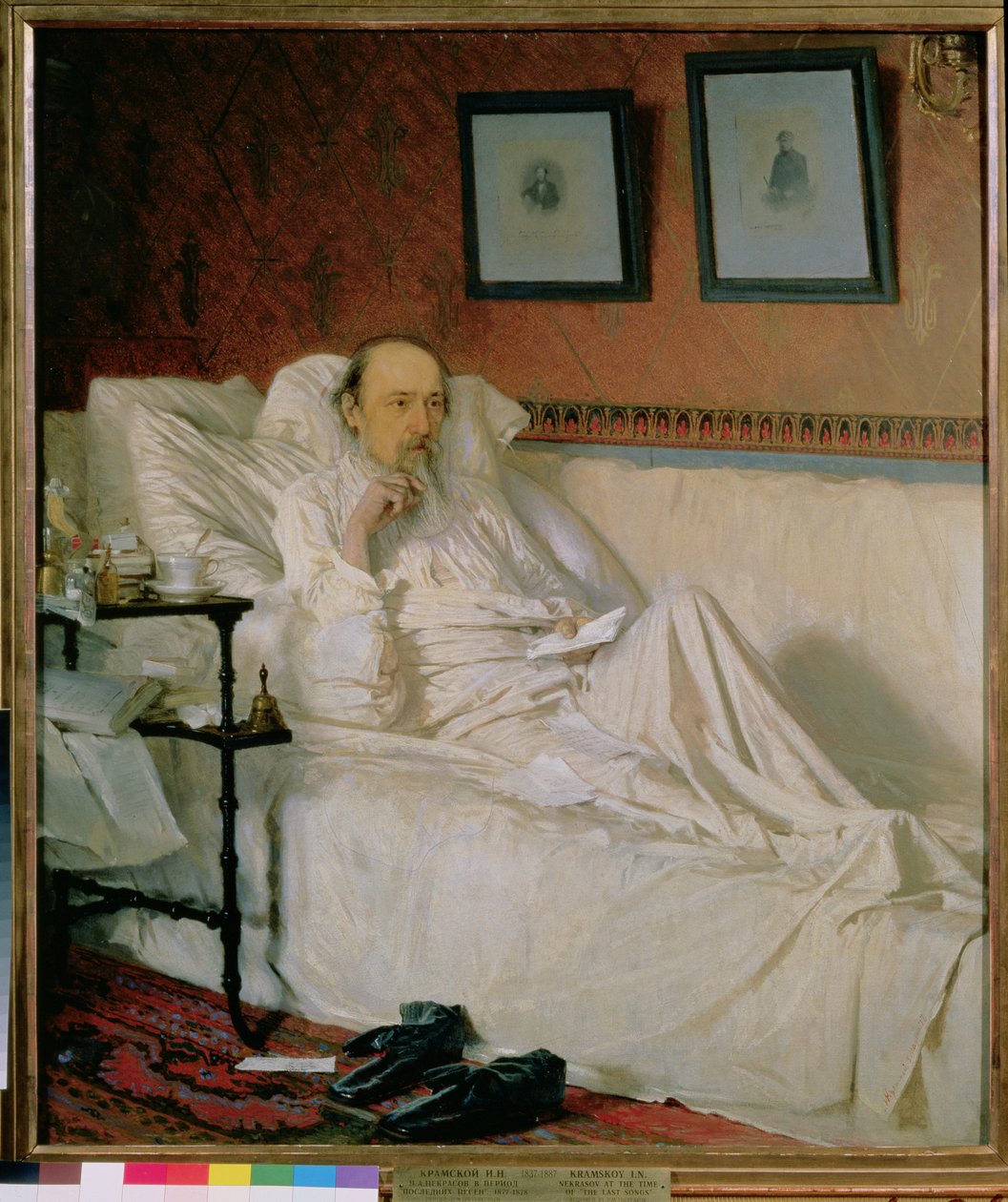 Şair Nikolay Alekseyevich Nekrasov (1877-78), 