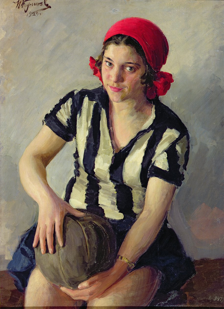 Bir sporcu, 1928 by Ivan Semyonovich Kulikov