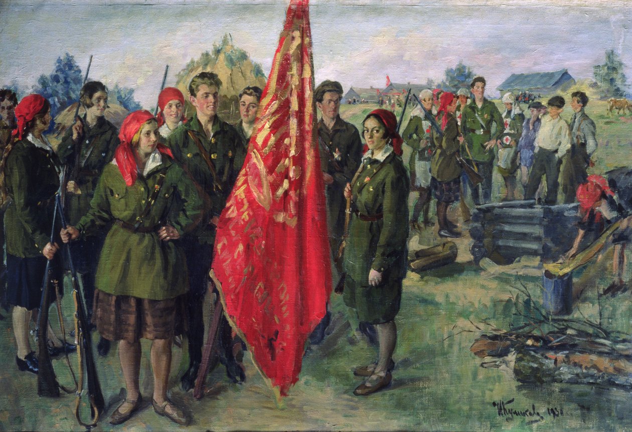ಮಿಲಿಟರಿ ಕೊಮ್ಸೊಮೊಲ್, 1930 ಟರ್ಕ್ by Ivan Semyonovich Kulikov