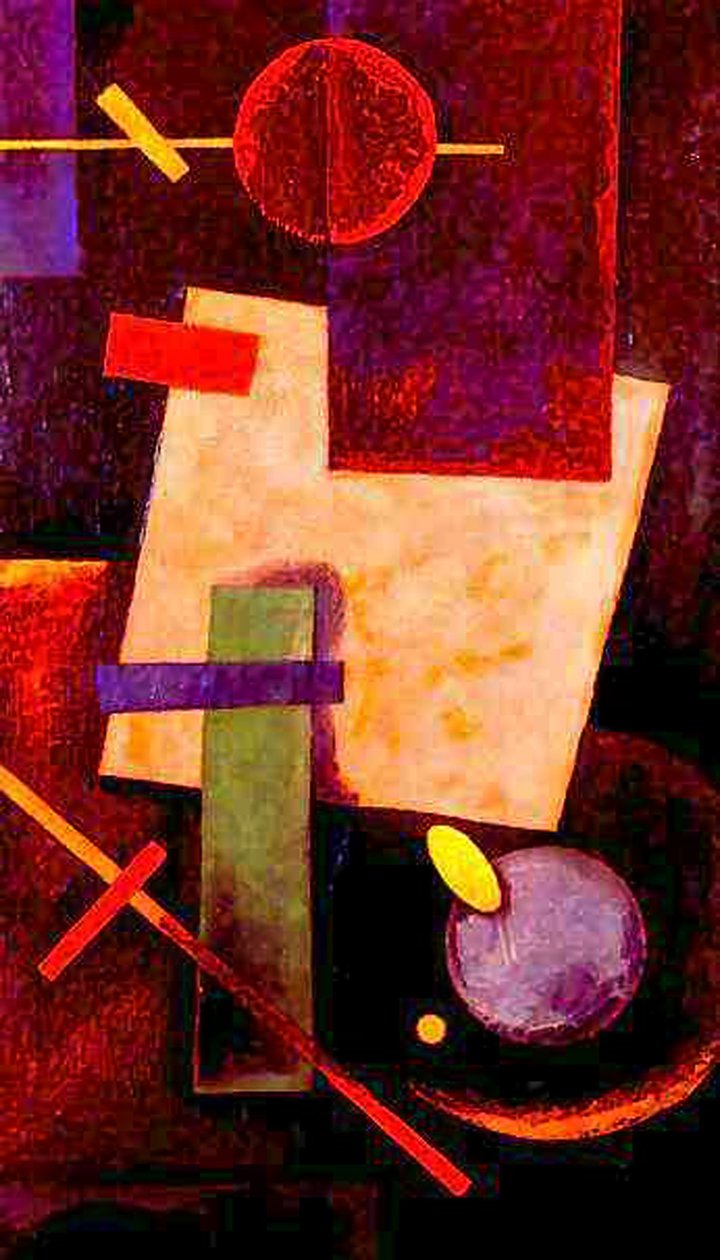 Süprematist Kompozisyon, 1916 by Ivan Kliun