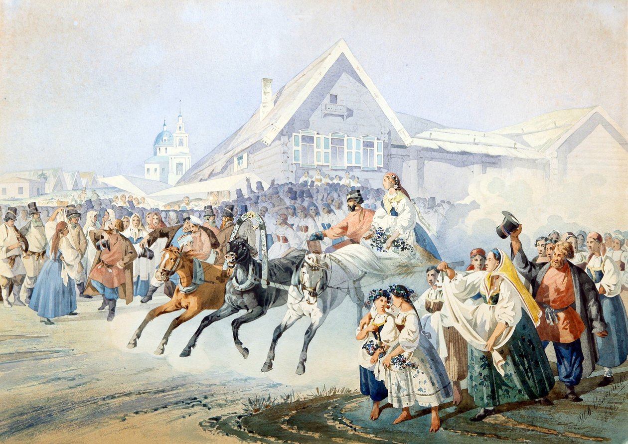 Evlilik sahnesi - Golyshev
