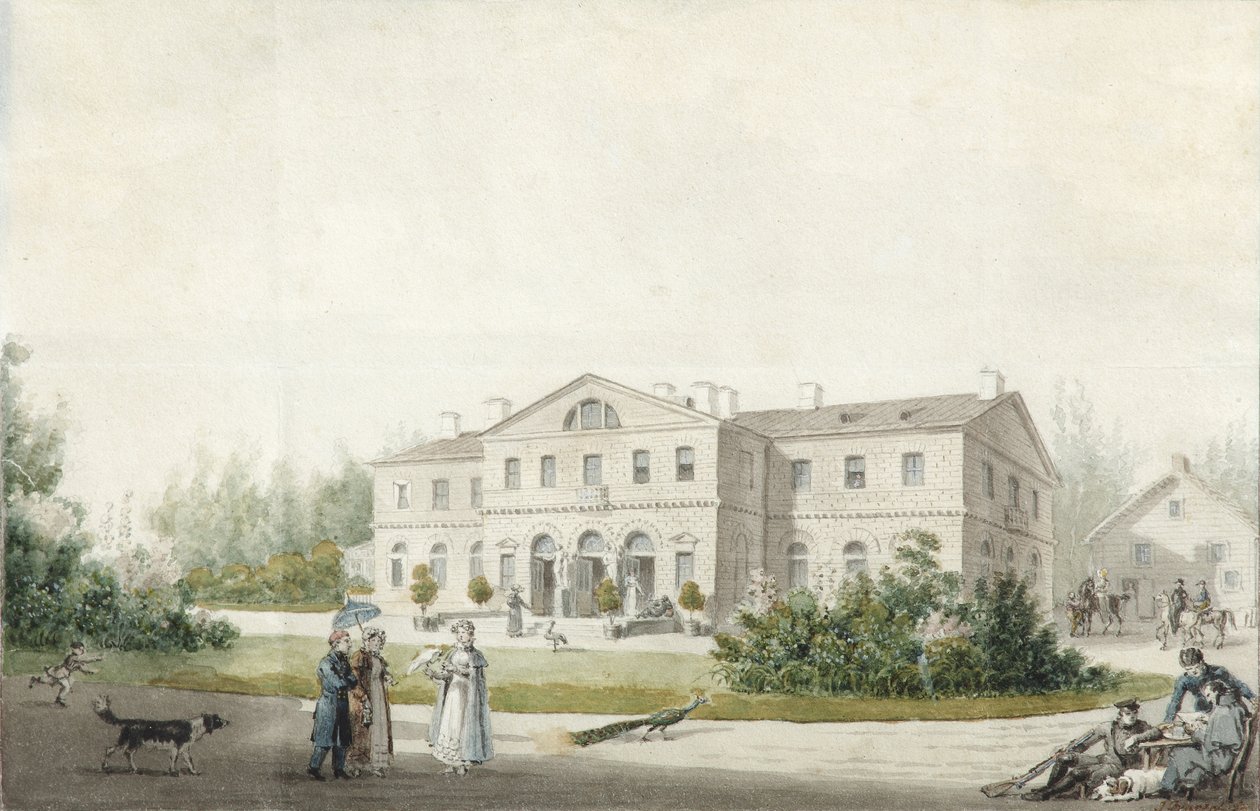 Malikane Priyutino, 1830 by Ivan Alexeyevich Ivanov
