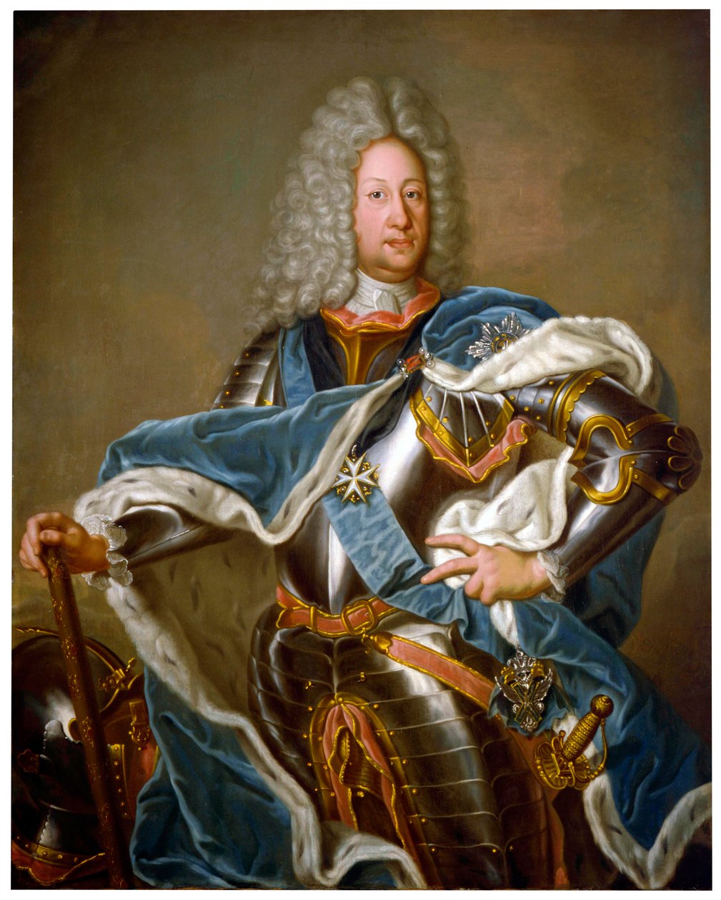 Kont Boris Şeremetev'in Portresi, 1760 by Ivan Argunov