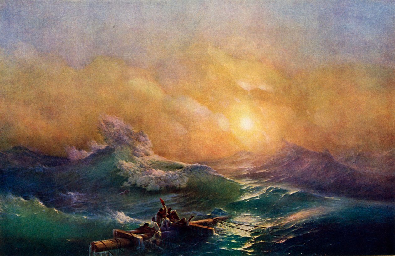 En Yüksek Dalga, 1850, 1939. by Ivan Ayvazovsky