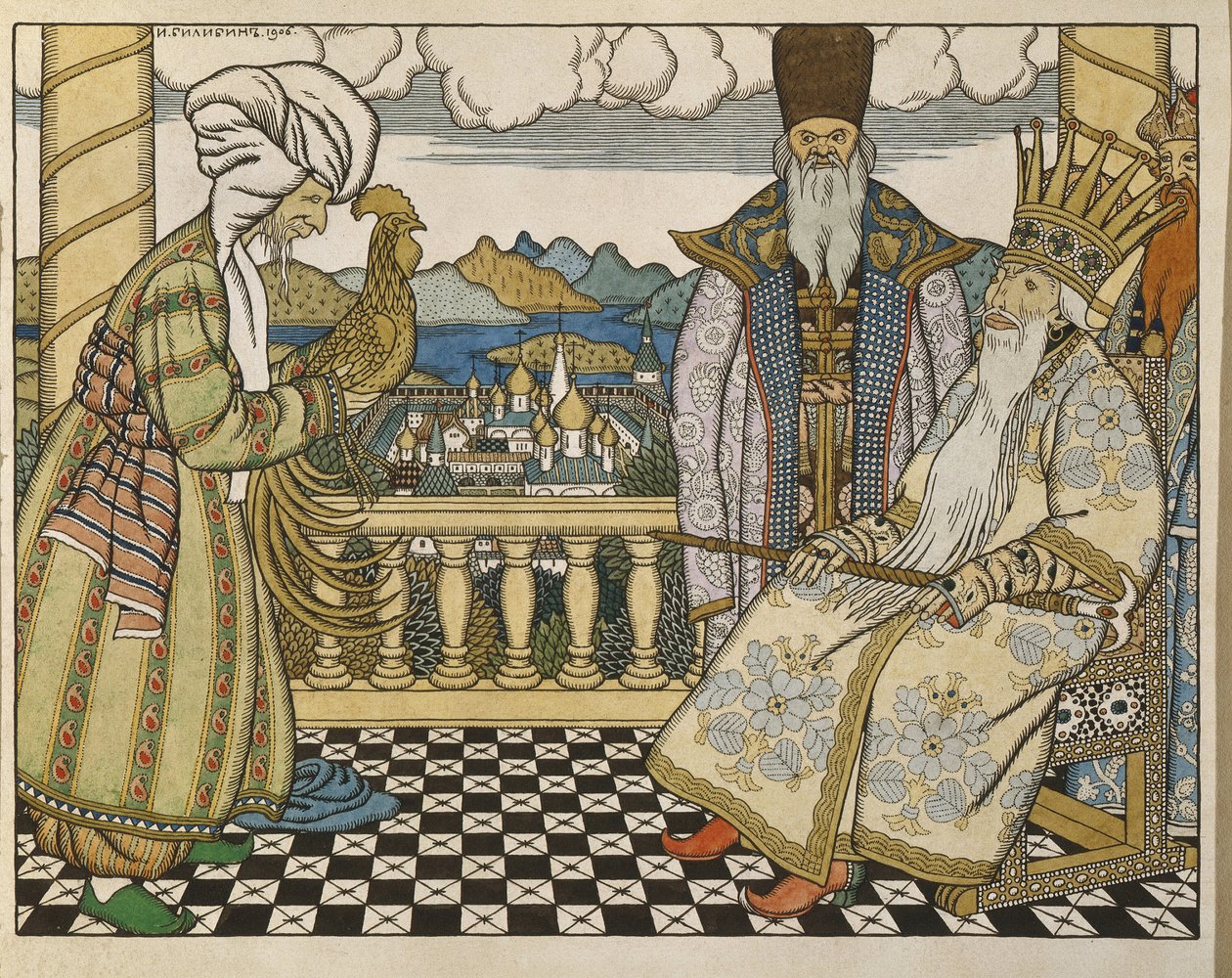 Alexandre Pouchkine (1799-1837) tarafından Le Coq D