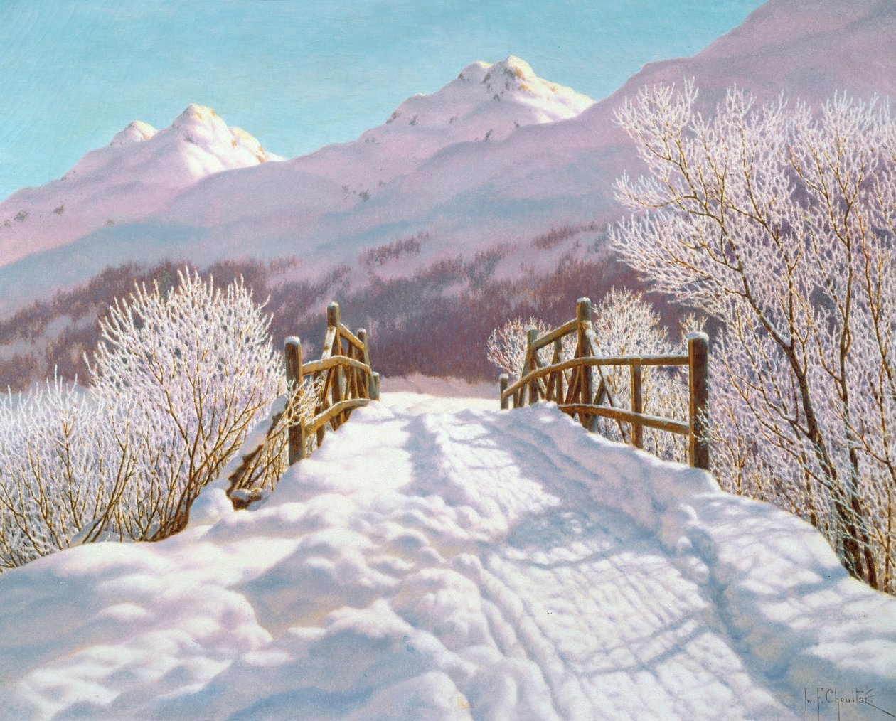 Gümüş Don, Engadine, 1910 by Ivan Fedorovich Choultse