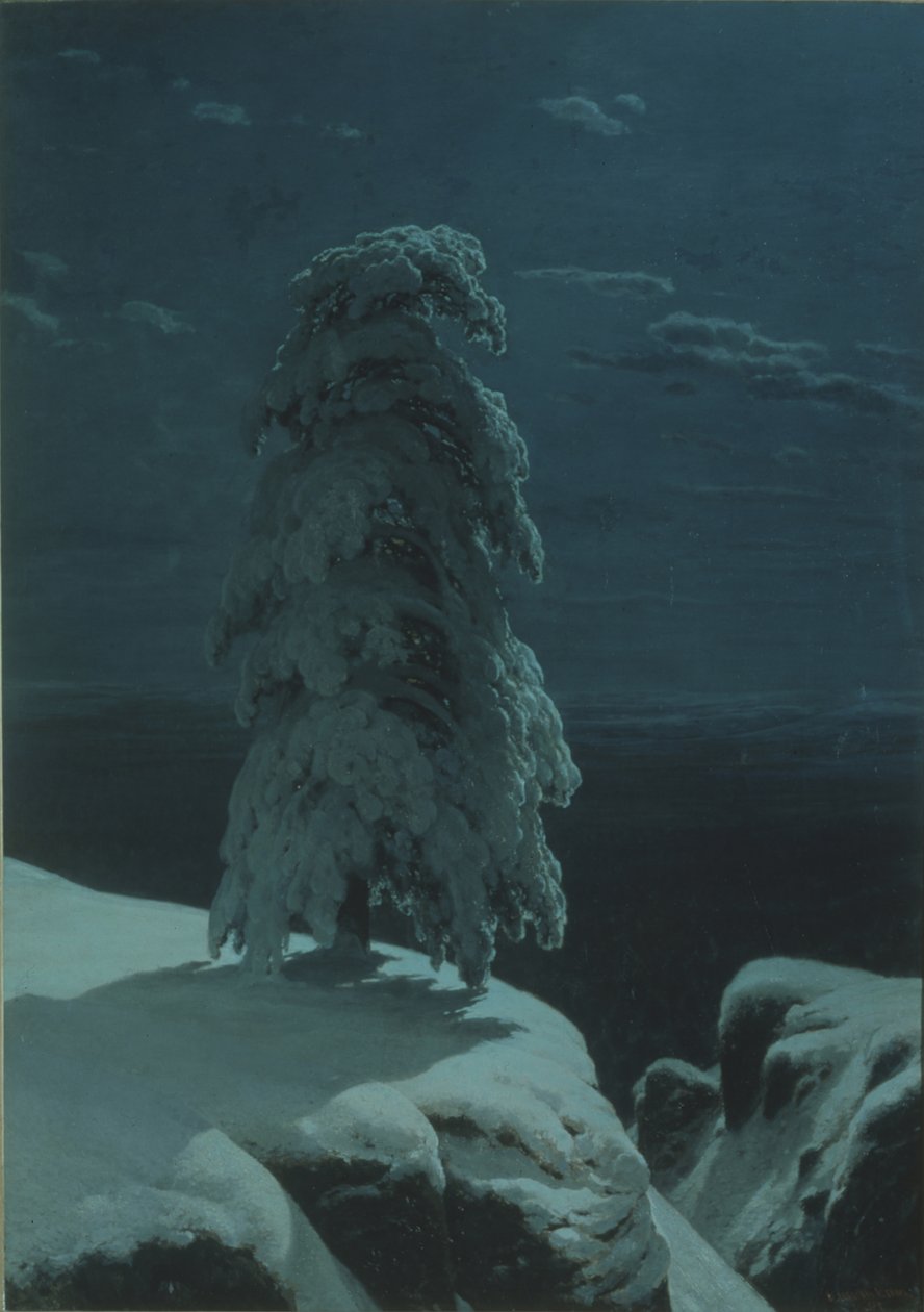 Kuzeyin vahşi doğasında by Ivan Ivanovich Shishkin