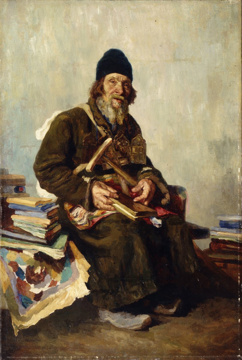Simge satıcısı, 1889 by Ivan Ivanovich Tvorozhnikov
