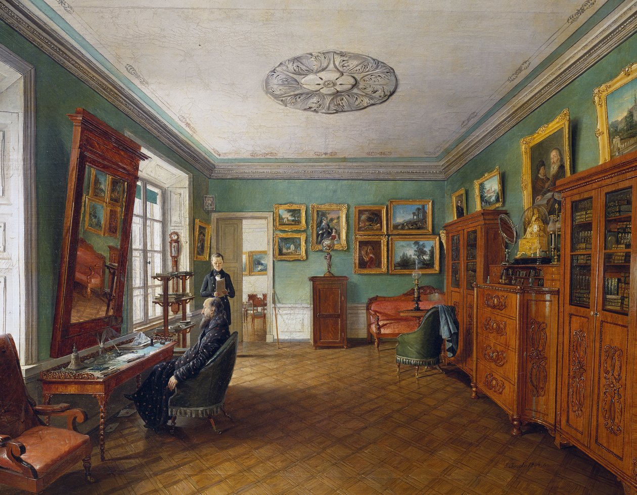 Metropolitan Josif Semasko, çalışmasında by Ivan Khrutsky