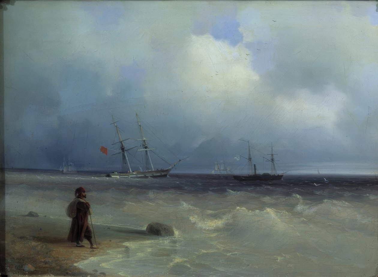 Meeresküste by Ivan Konstantinovich Aivazovsky