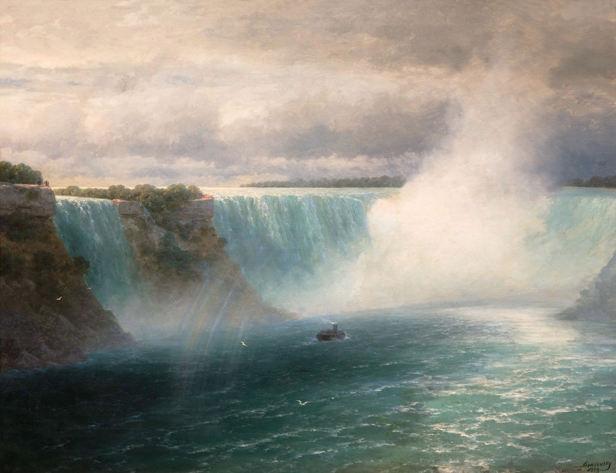Niagara Şelalesi par Aivazovsky, Ivan Konstantinovich (1817-1900) by Ivan Konstantinovich Aivazovsky