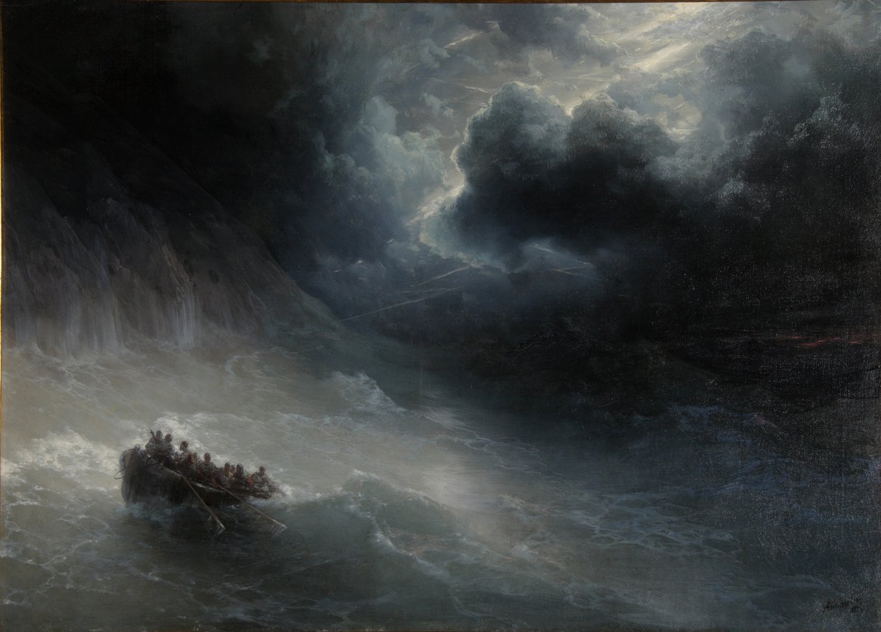Elementlerin Öfkesi by Ivan Konstantinovich Aivazovsky