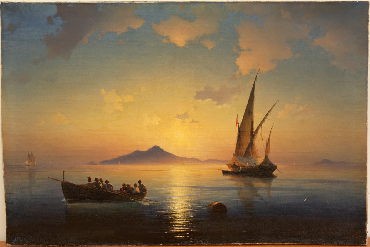 Napoli Körfezi par Aivazovsky, Ivan Konstantinovich (1817-1900) by Ivan Konstantinovich Aivazovsky