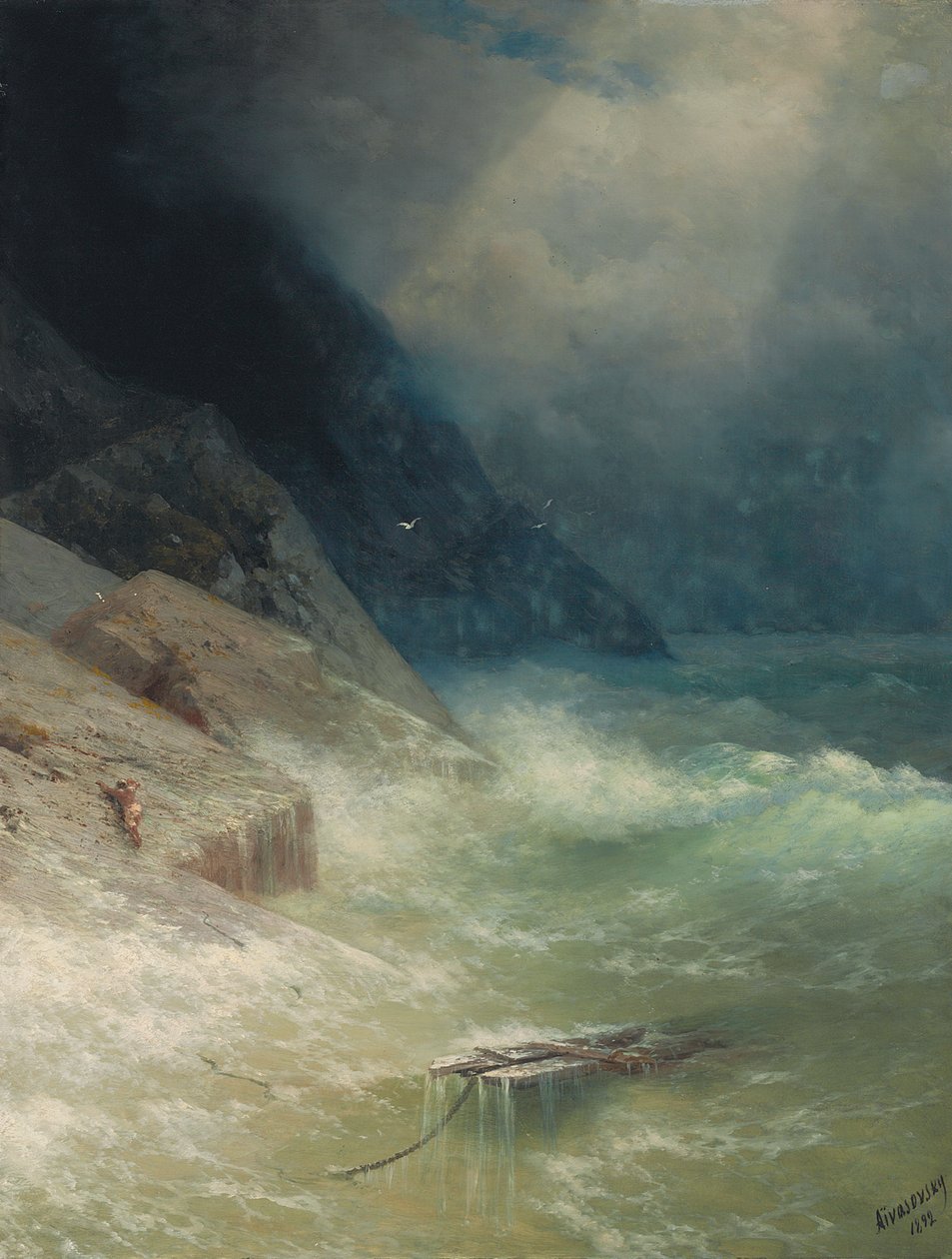 Kurtulan, 1892 by Ivan Konstantinovich Aivazovsky