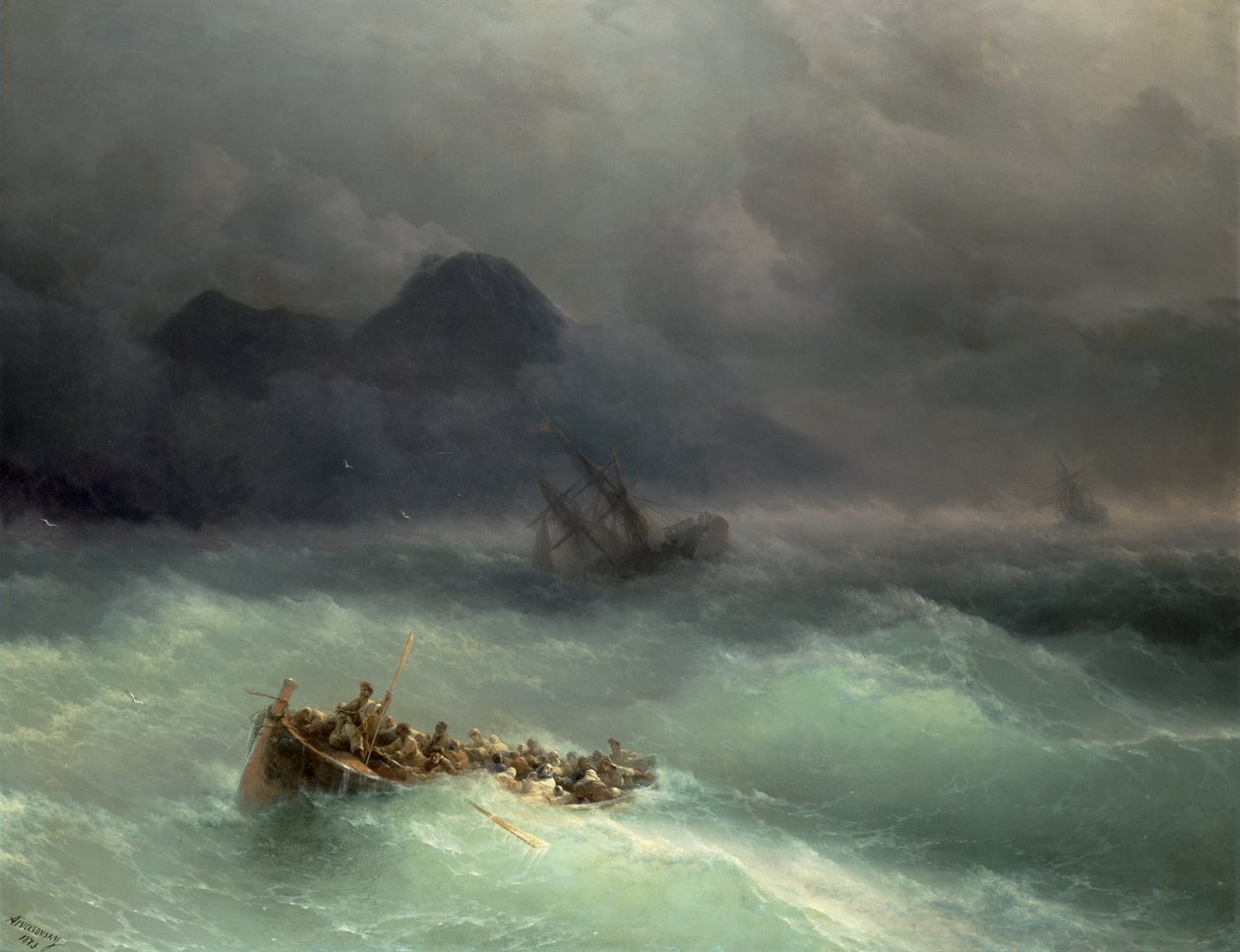 Bilinmeyen resim by Ivan Konstantinovich Aivazovsky