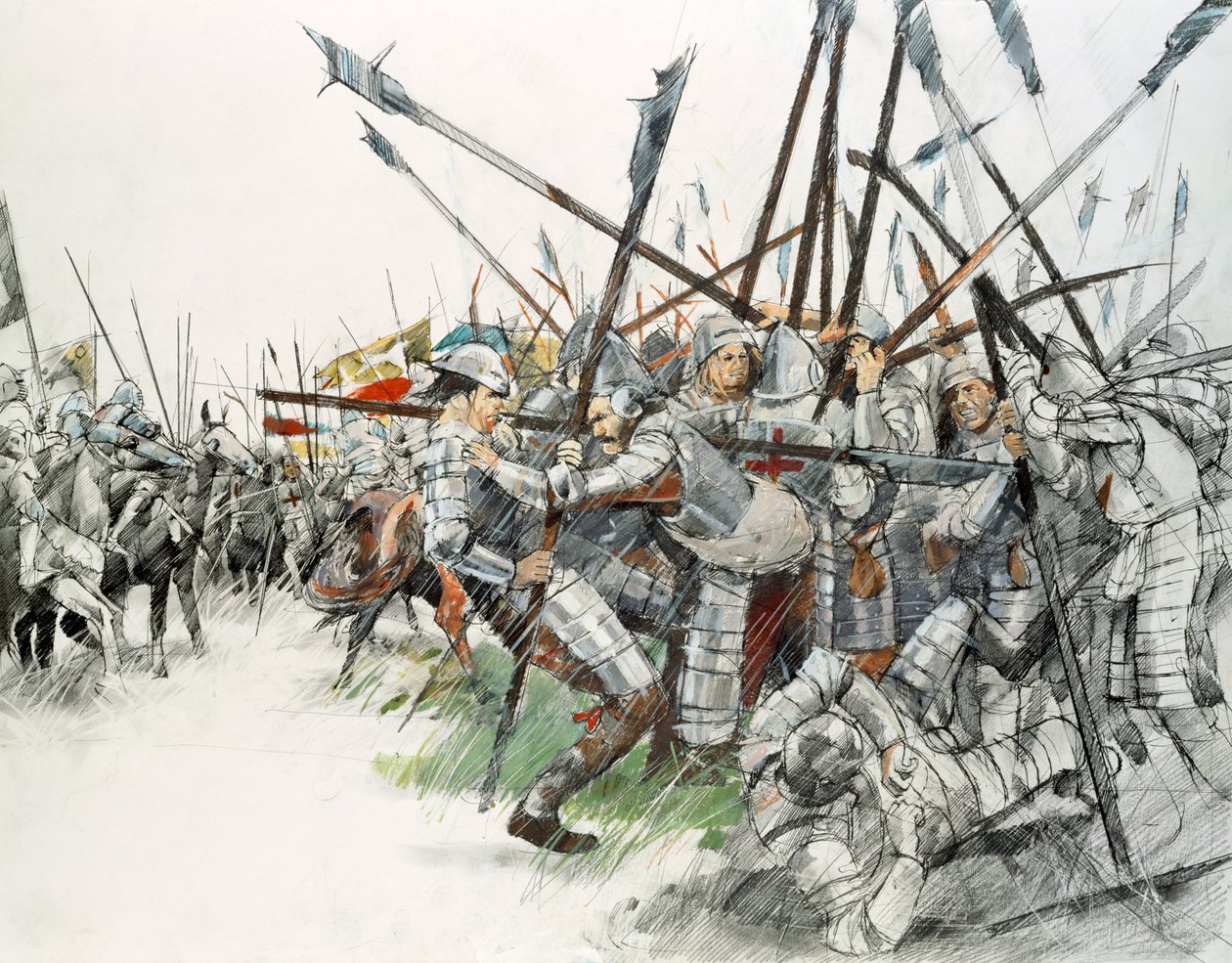 Flodden Field Savaşı, 1513, 1990-2010 by Ivan Lapper