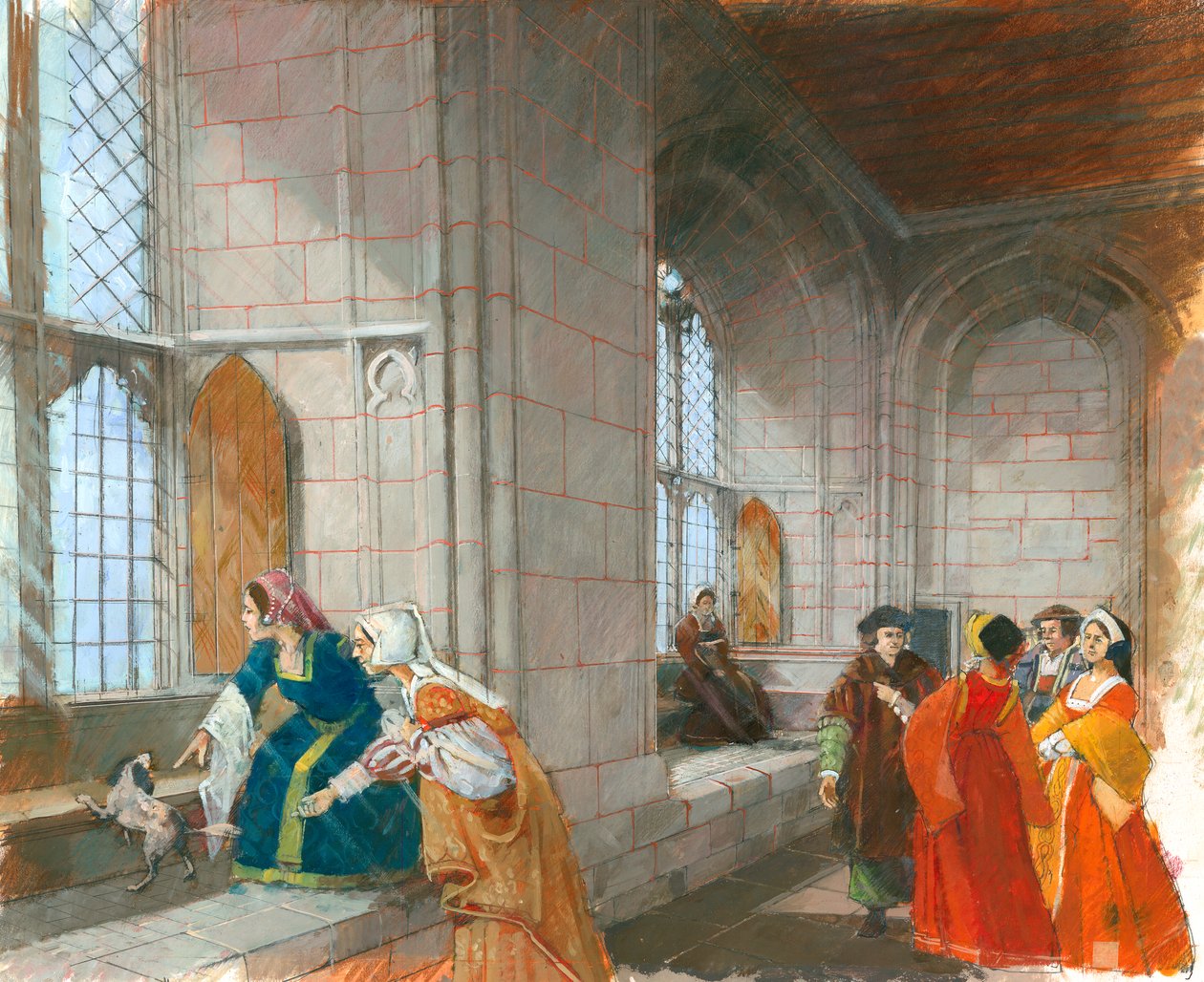 Kenilworth Kalesi, c1480-1600, c1990-2010 by Ivan Lapper