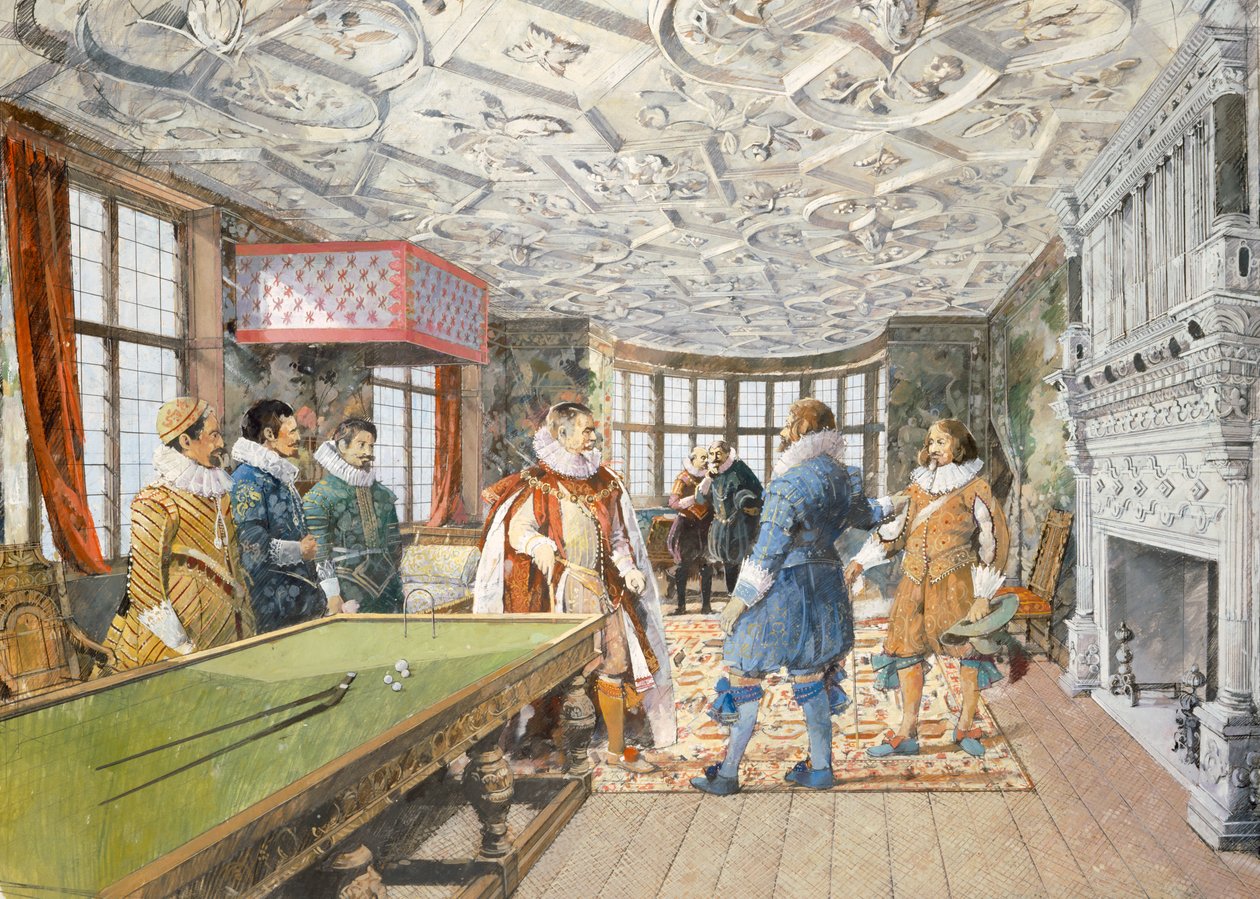 Kirby Hall, 17. yüzyılın başları, 1990-2010 by Ivan Lapper