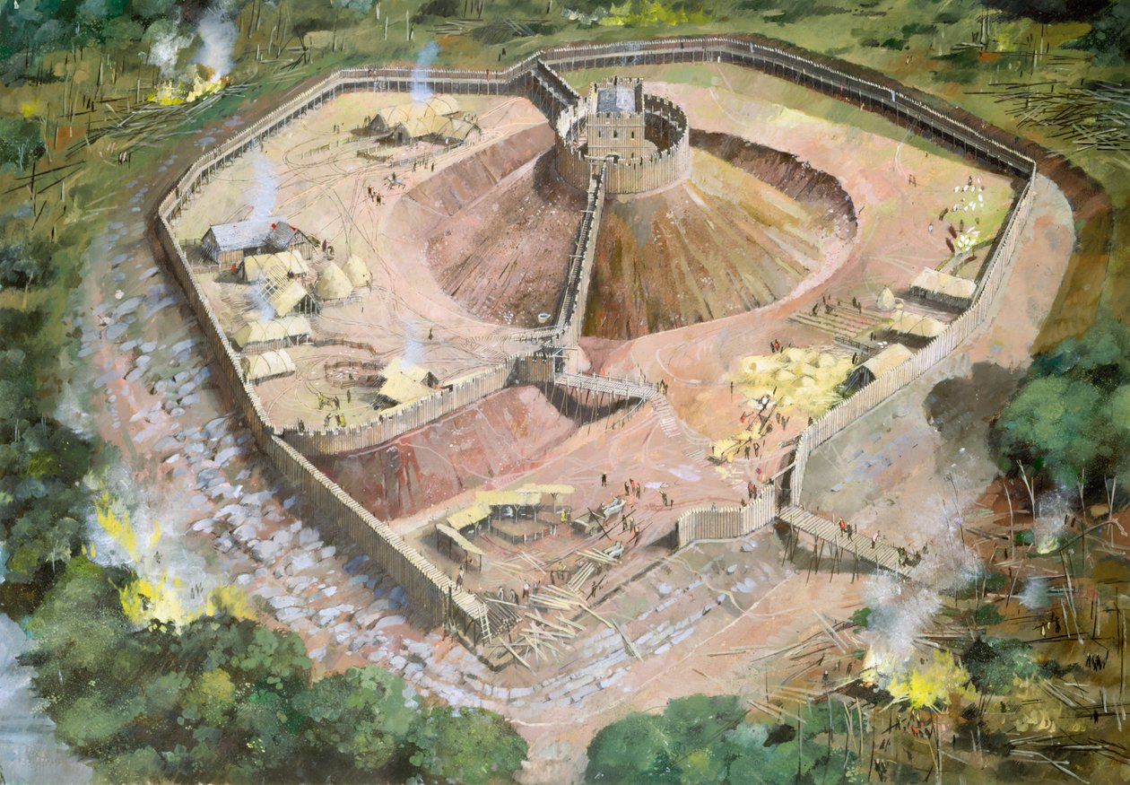 Pickering Kalesi, 12. yüzyıl, 1990-2010 by Ivan Lapper
