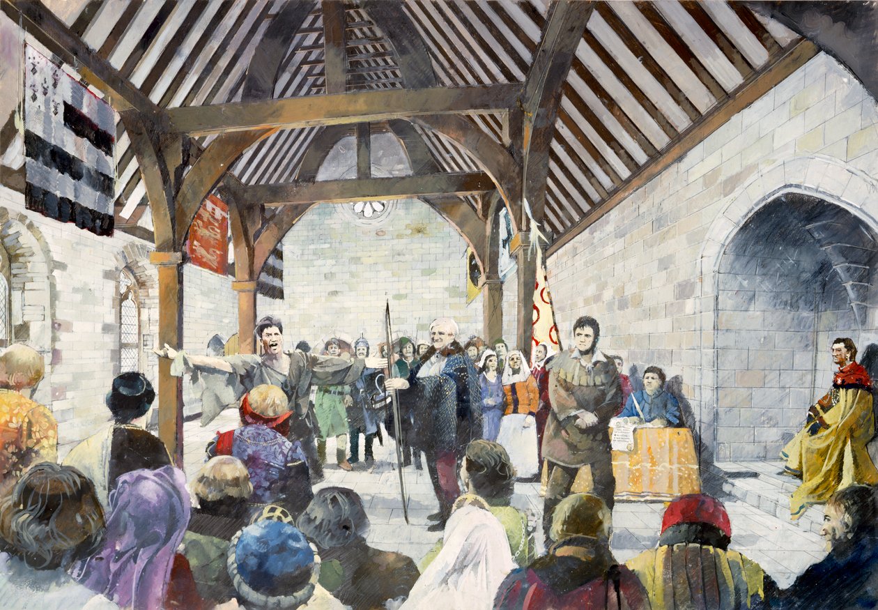 Pickering Kalesi, c14. yüzyıl, 1990-2010 by Ivan Lapper