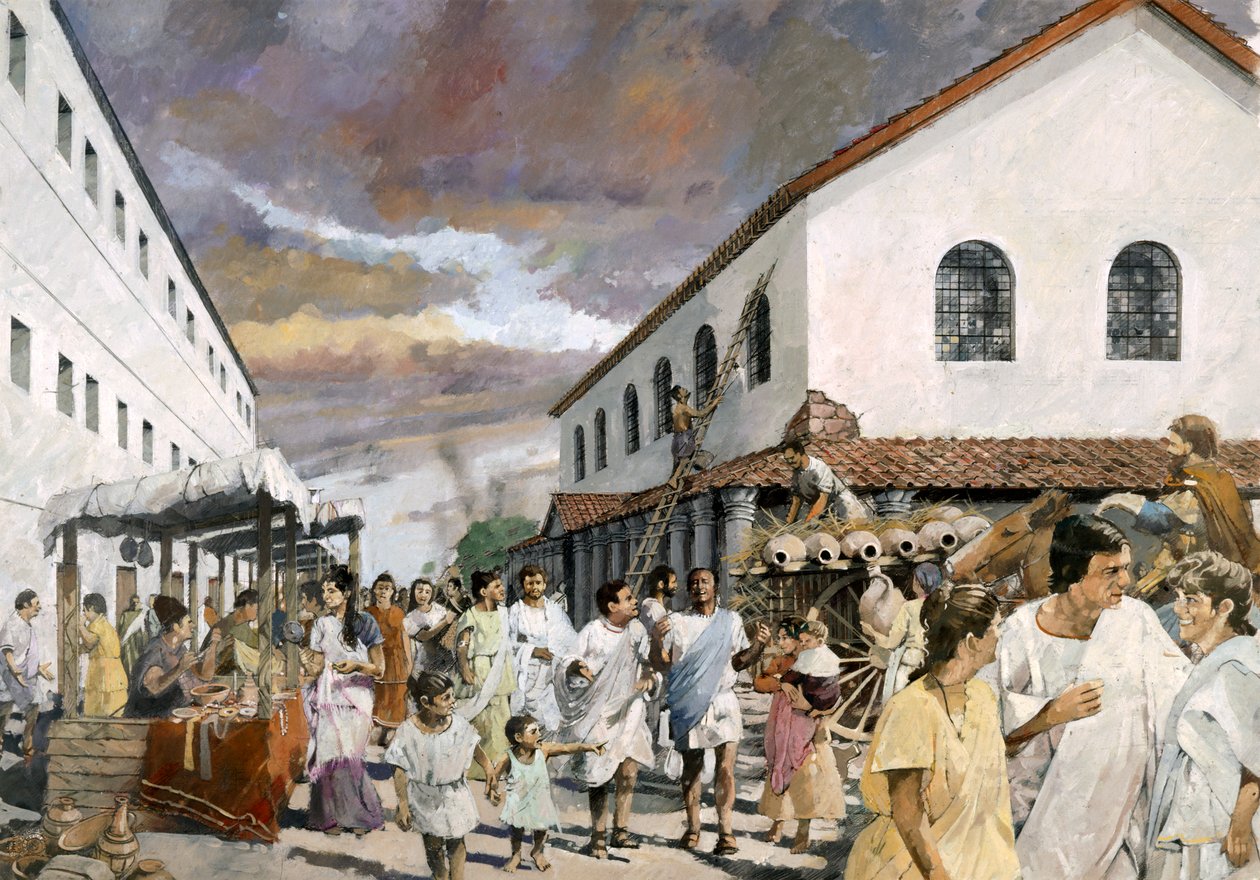 Roma sokak sahnesi, 2. yüzyıl, 1990-2010 by Ivan Lapper