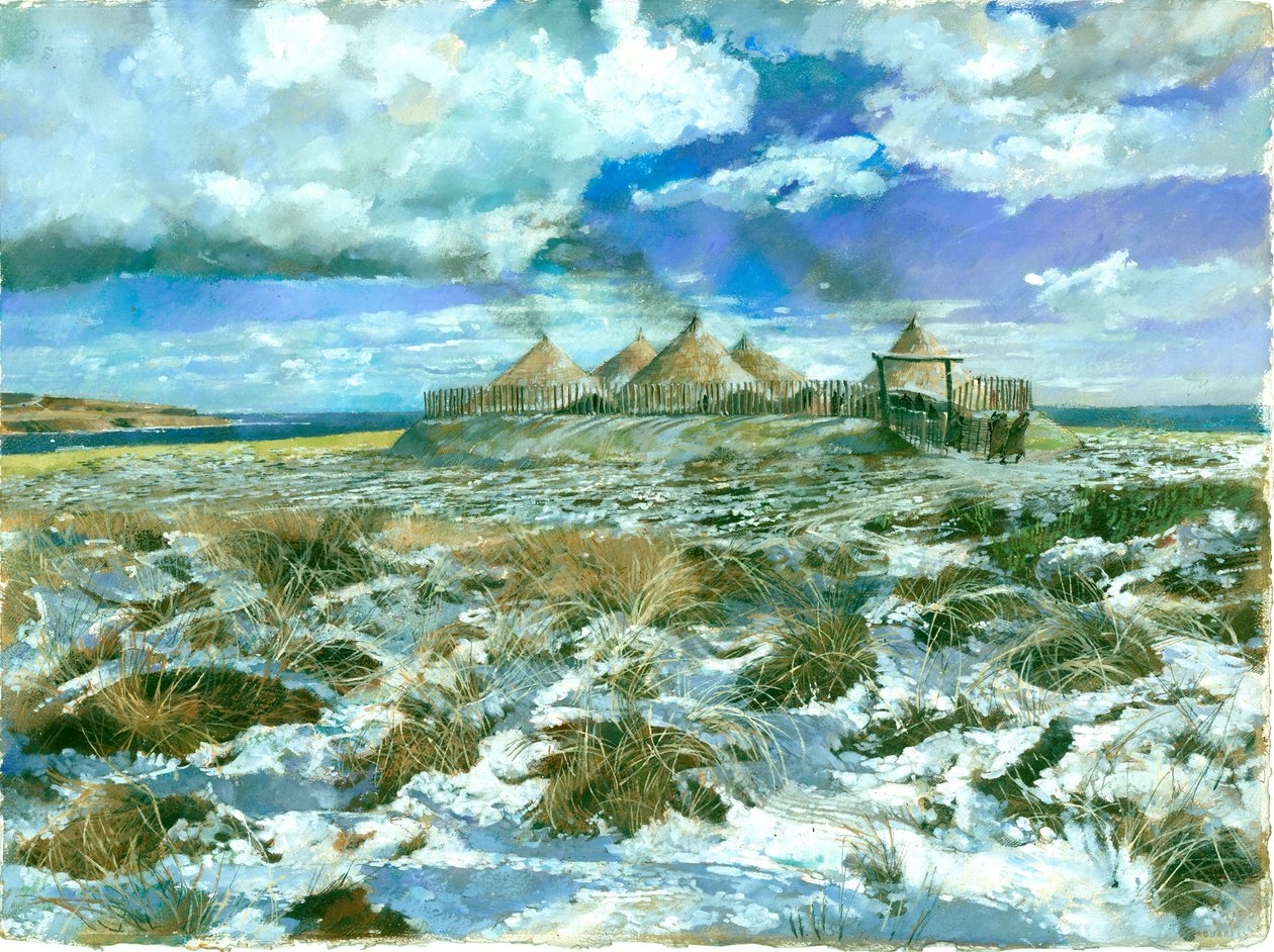 Scarborough Demir Çağı Yerleşimi, MÖ c5. yy, c1990-2010 by Ivan Lapper