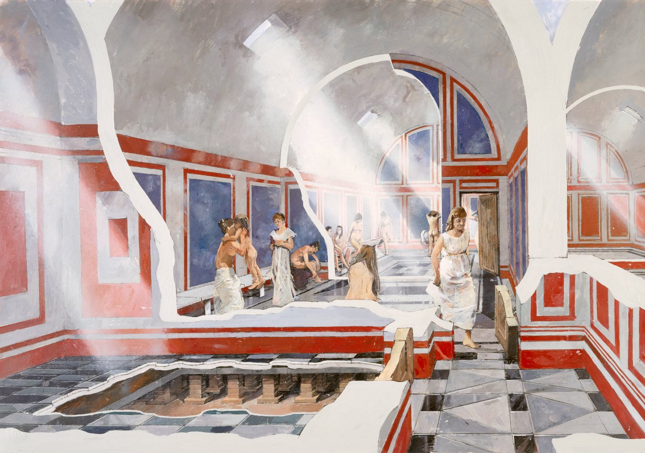 Duvar Roma Bölgesi, Letocetum, 2. yüzyıl, 1990-2010 by Ivan Lapper