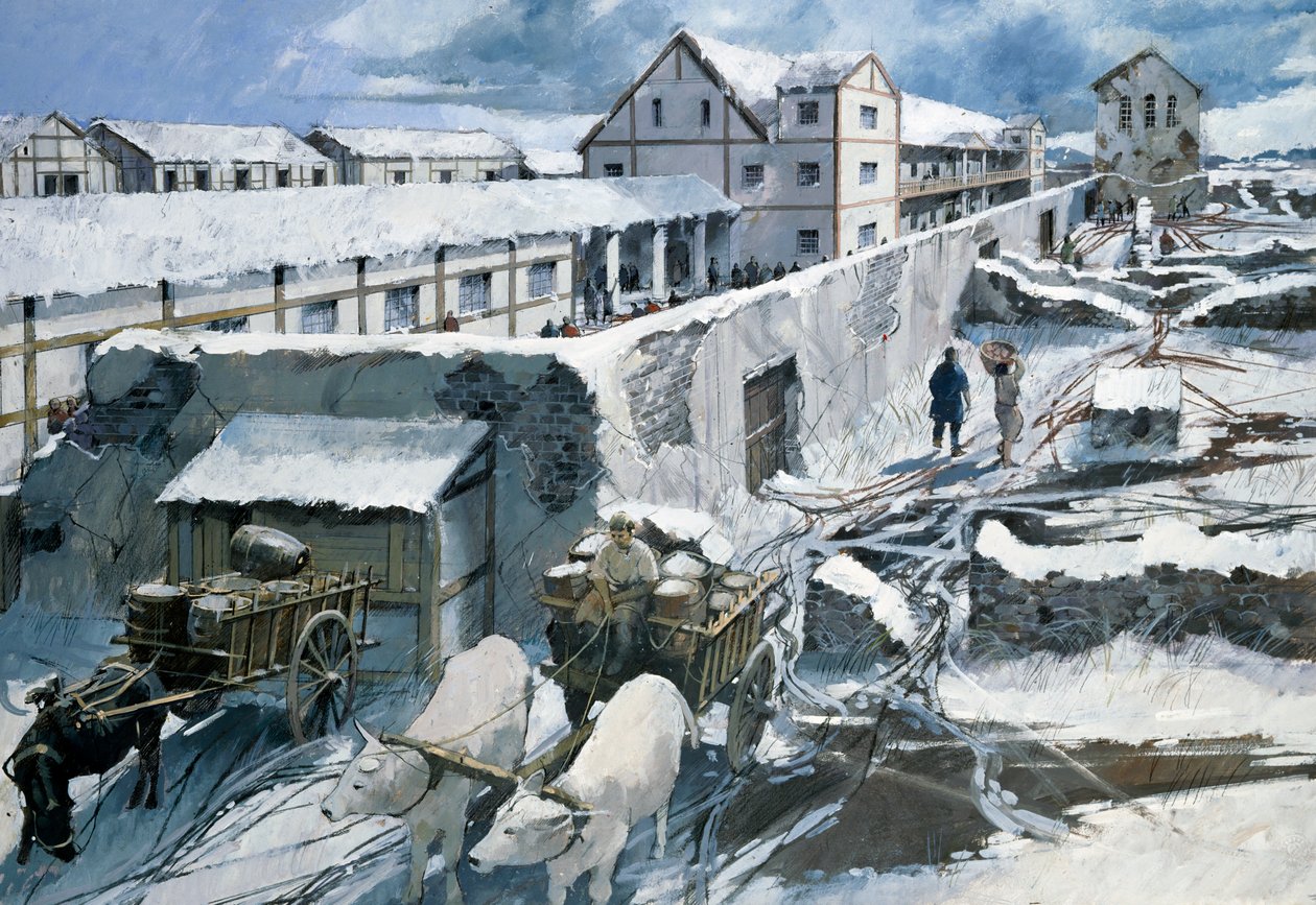 Wroxeter Roma Şehri, 2. yüzyıl, 1990-2010 by Ivan Lapper